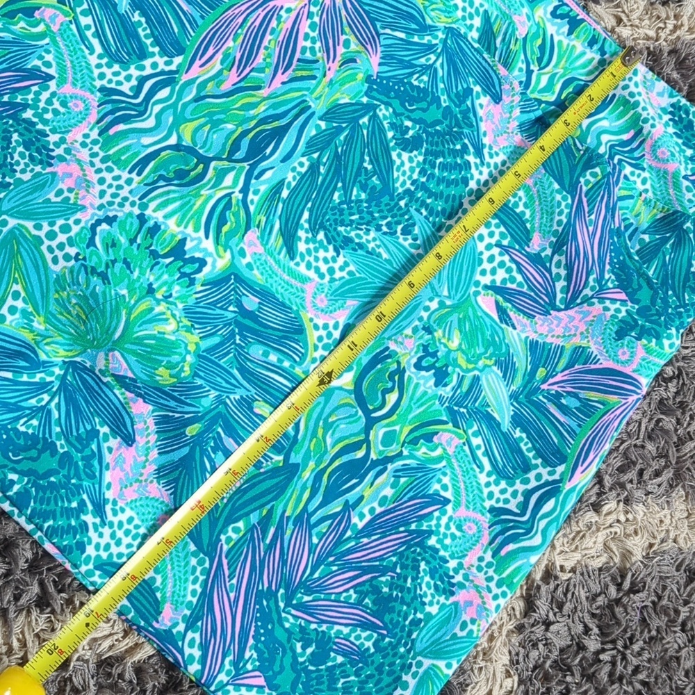 Lilly Pulitzer Luxletic Monica Skort in the Botanical Green Holiday 14 - Picture 6 of 8